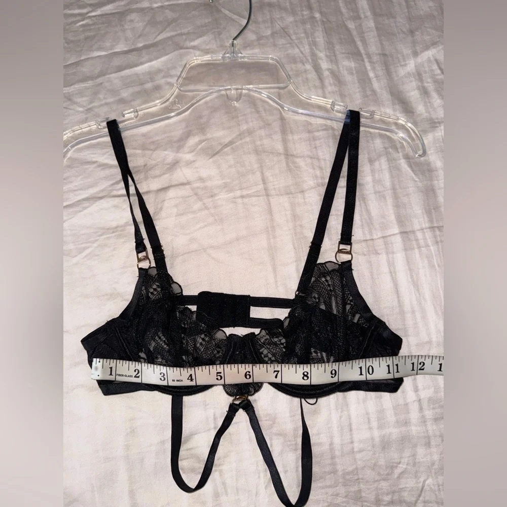 Bluebella Black Lace Elegant Bra Size 32A